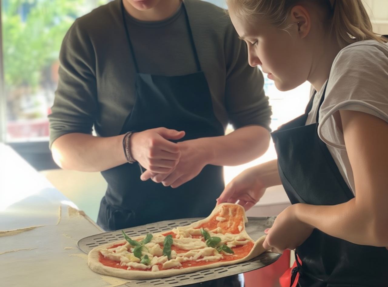 Pizza-Making Class at a Pizzeria in Naples