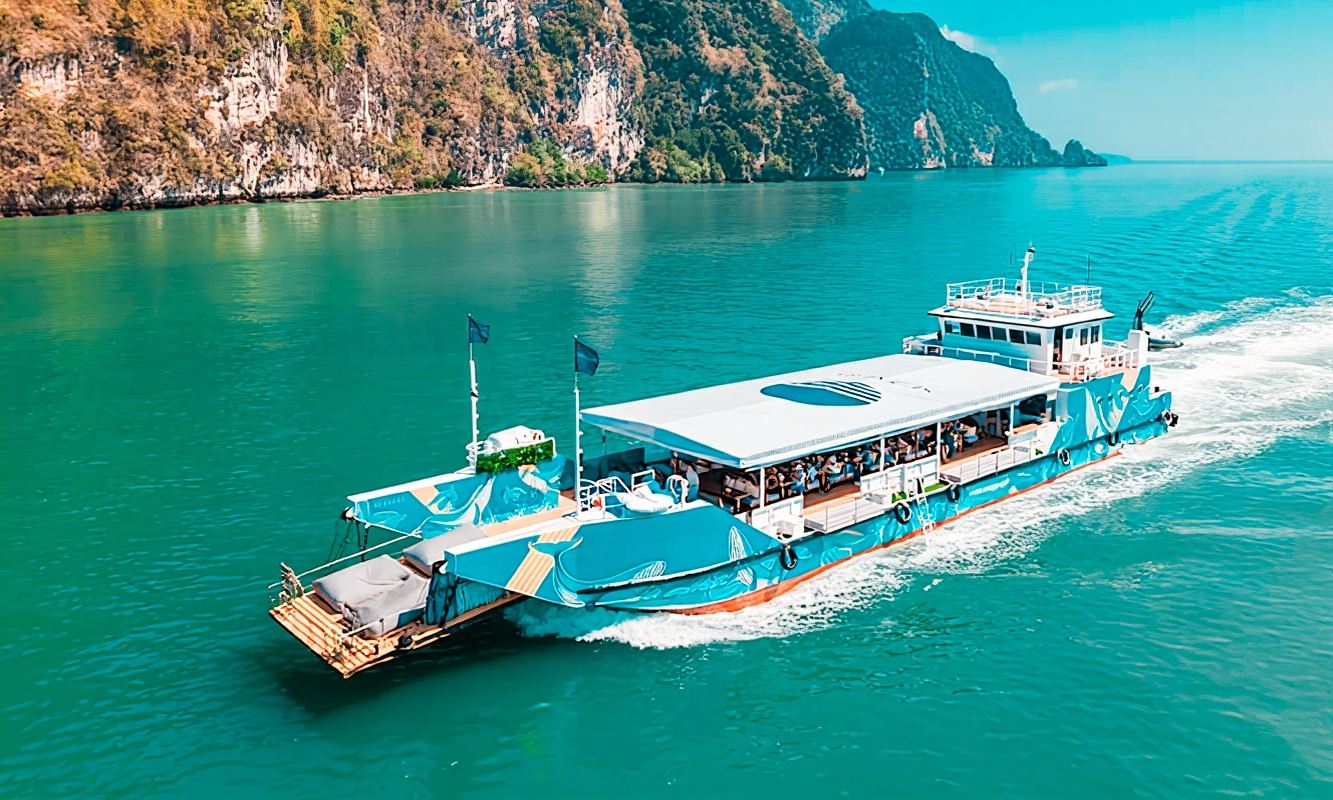 Phuket: Exploring Phang Nga Bay Park - Khao Phing Kan & Koh Naka Yai Adventure with Passion 2 Yacht Sea Party