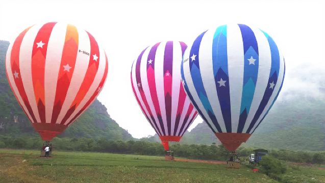 廣西桂林陽朔熱氣球體驗/高度500公尺自由飛/體驗早晨日出飛【高空俯瞰桂林山水+含指定範圍內接駁】