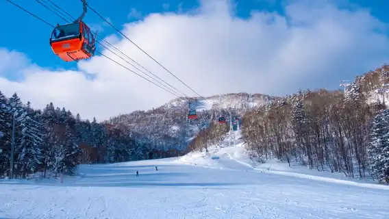 日本朝裡川溫泉滑雪場一日遊【纜車+裝備+中英文教學1-10】
