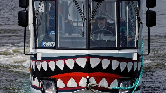Göteborg: tour turistico in autobus anfibio su terra e acqua