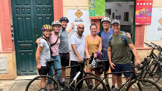 Siviglia: tour privato della città in bicicletta di 2 ore e mezza