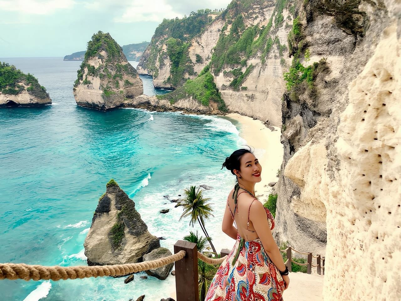Bali/Nusa Penida: Island Beach Highlights Swim & Hike Tour