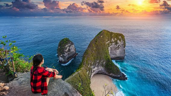 Tour giornaliero a Nusa Penida Ovest con prelievo dall'hotel a Bali + snorkeling (opzionale)