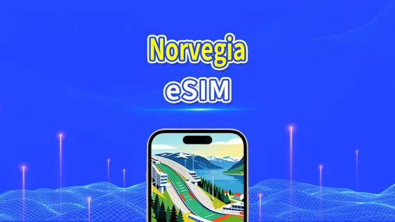 Norvegia 5G eSIM  | 3 reti | Compatibile con AI e TikTok | Pacchetto dati giornaliero/totale | 1–30 giorni | Fatturazione 24 ore | Codice QR