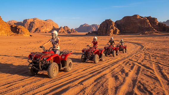 Morning quad bike from Sharm El Sheikh- single use