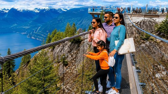 Whistler Tour from Vancouver + Sea to Sky Gondola + Shannon Falls