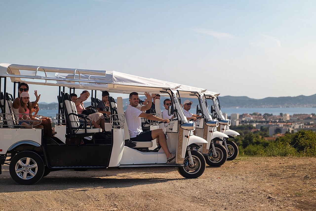 Panorama-geführte Zadar-Öko-Tuk-Tour