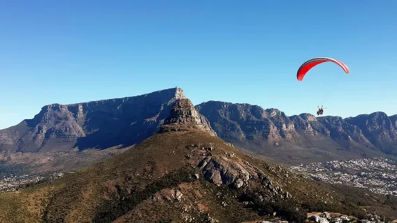 Tandem Paragliding Flight