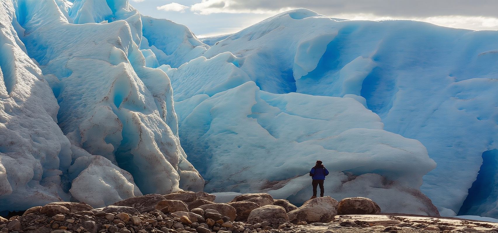 1-day tour of the El Calafate Perito Moreno Glacier Trail in Argentina, including cruise and hiking.