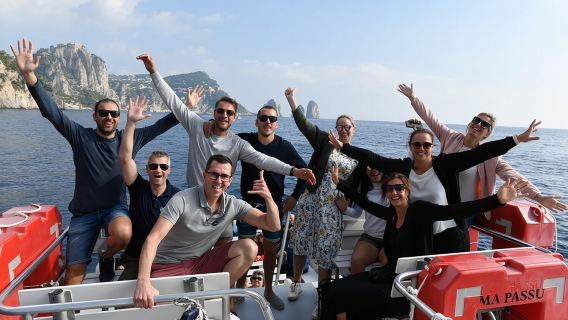 Capri Island: Day trip from Naples with Island Boat Tour