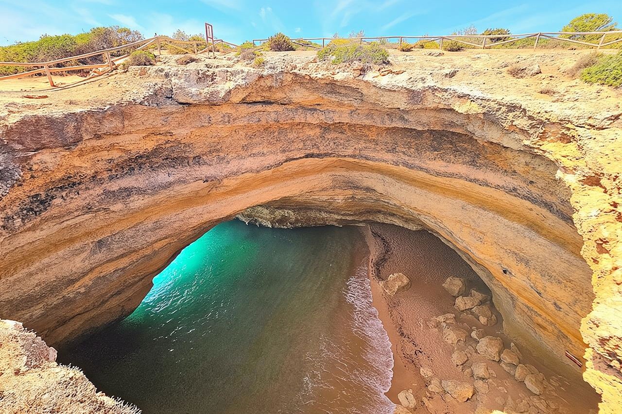 Da Faro: visita la grotta di Benagil, la spiaggia di Marinha, l'Algar Seco e altro