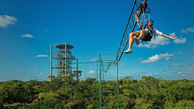 Cancun Extreme Zipline Canopy Tour