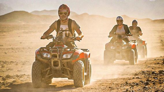 埃及紅海沙漠營地沖沙半日遊【日落/騎駱駝/貝都因部落+晚餐】