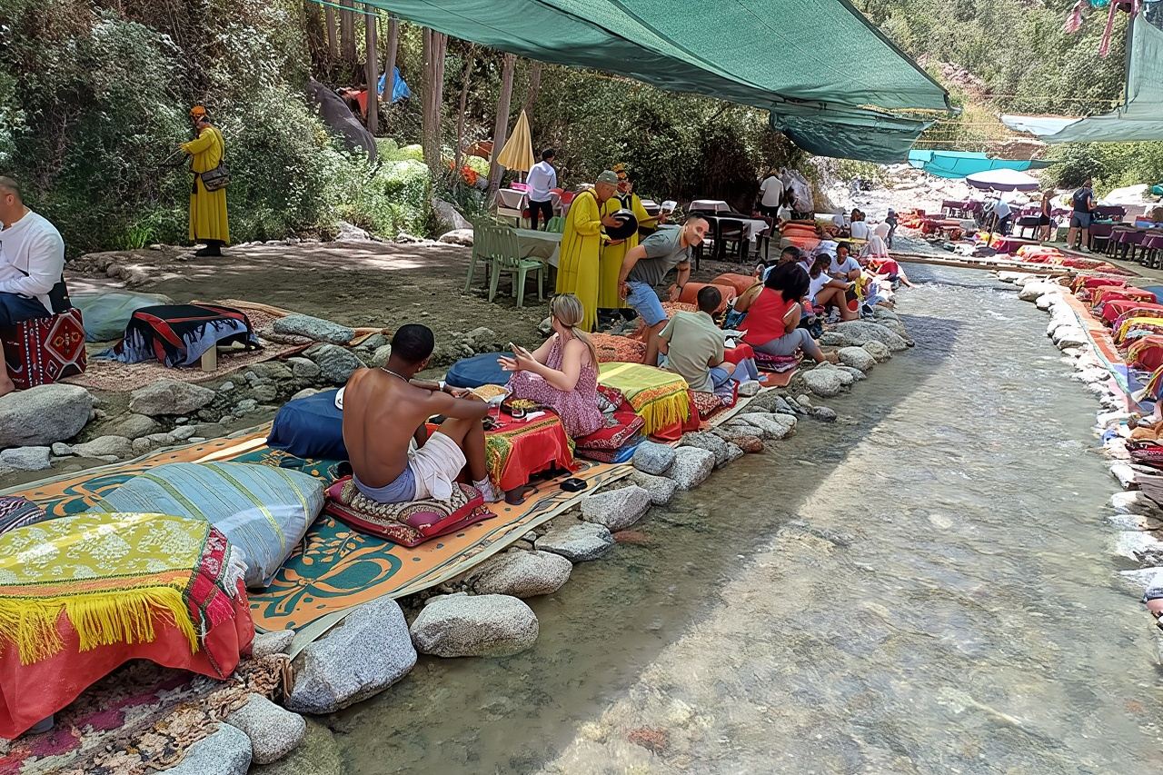 Ganztagesausflug von Marrakesch zu den Ourika-Tal-Wasserfällen