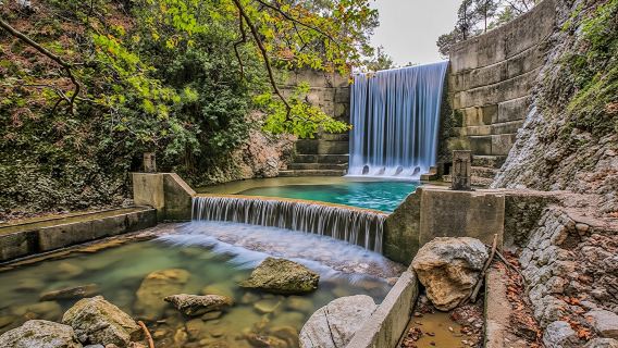 Lindos 7 springs oasis and Acropolis tour from Rhodes