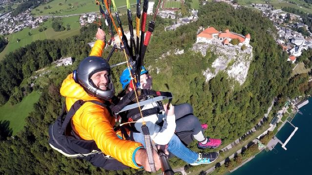 Lake Bled Tandem Paragliding