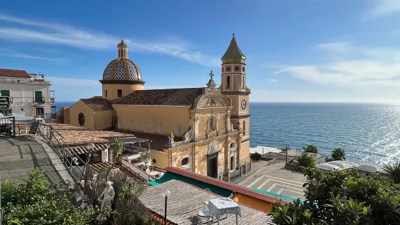 From Positano: Amalfi Half Day Trip with Scenic Drive