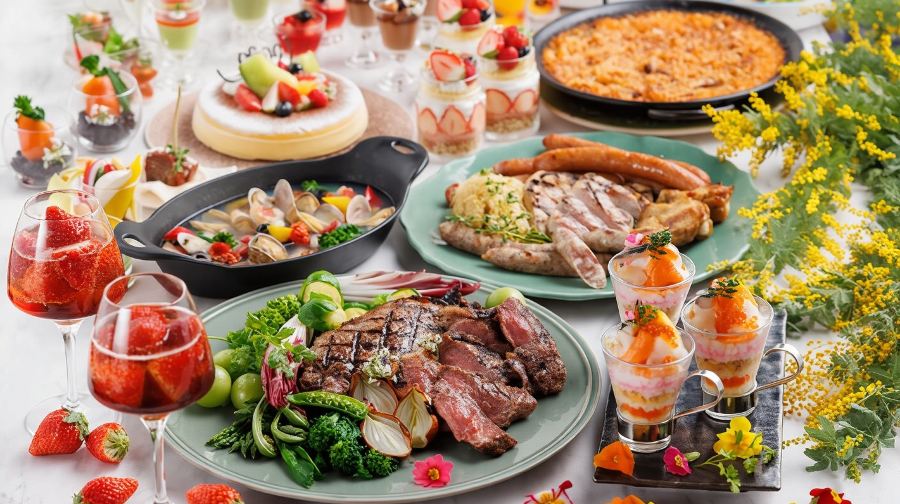 【晴空塔景觀自助餐】SKYTREE 景觀餐廳訂位｜淺草武藏自助餐廳 SKY GRILL