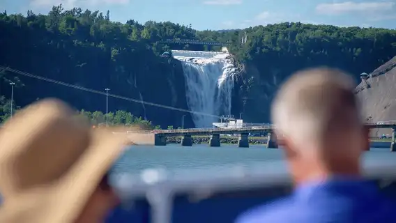 From Montréal: Québec City, River Cruise & Montmorency Falls