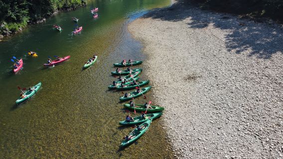 Arriondas: Descenso del Sella en Canoa