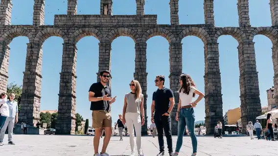 Segovia, Toledo, Alcazar: Madrid Departure