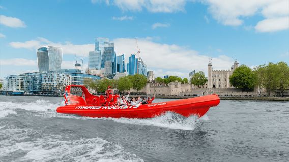 London: Break the Barrier-Schnellbootfahrt
