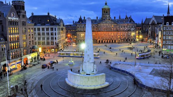 Anne Frank House + Dam Square + A'DAM Lookout + Rijksmuseum