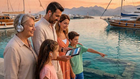 ทัวร์พร้อมเสียงบรรยายด้วยตนเองที่เมืองอันตัลยา