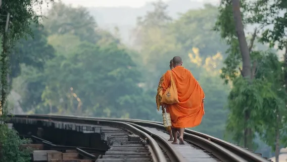 Bridge over River Kwai and Hellfire Pass Tour with Train Ride