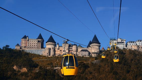 Excursion guidée d'une journée complète à Ba Na Hills et au Pont d'Or : départ de Da Nang ou de Hội An