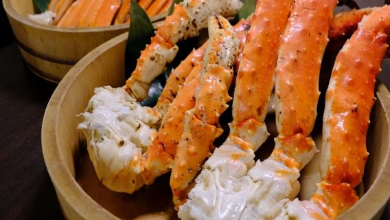 Kanisabumi Nagoya Sakae: All-you-can-eat king crab and snow crab package