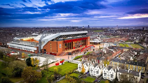 Il tour dello stadio LFC