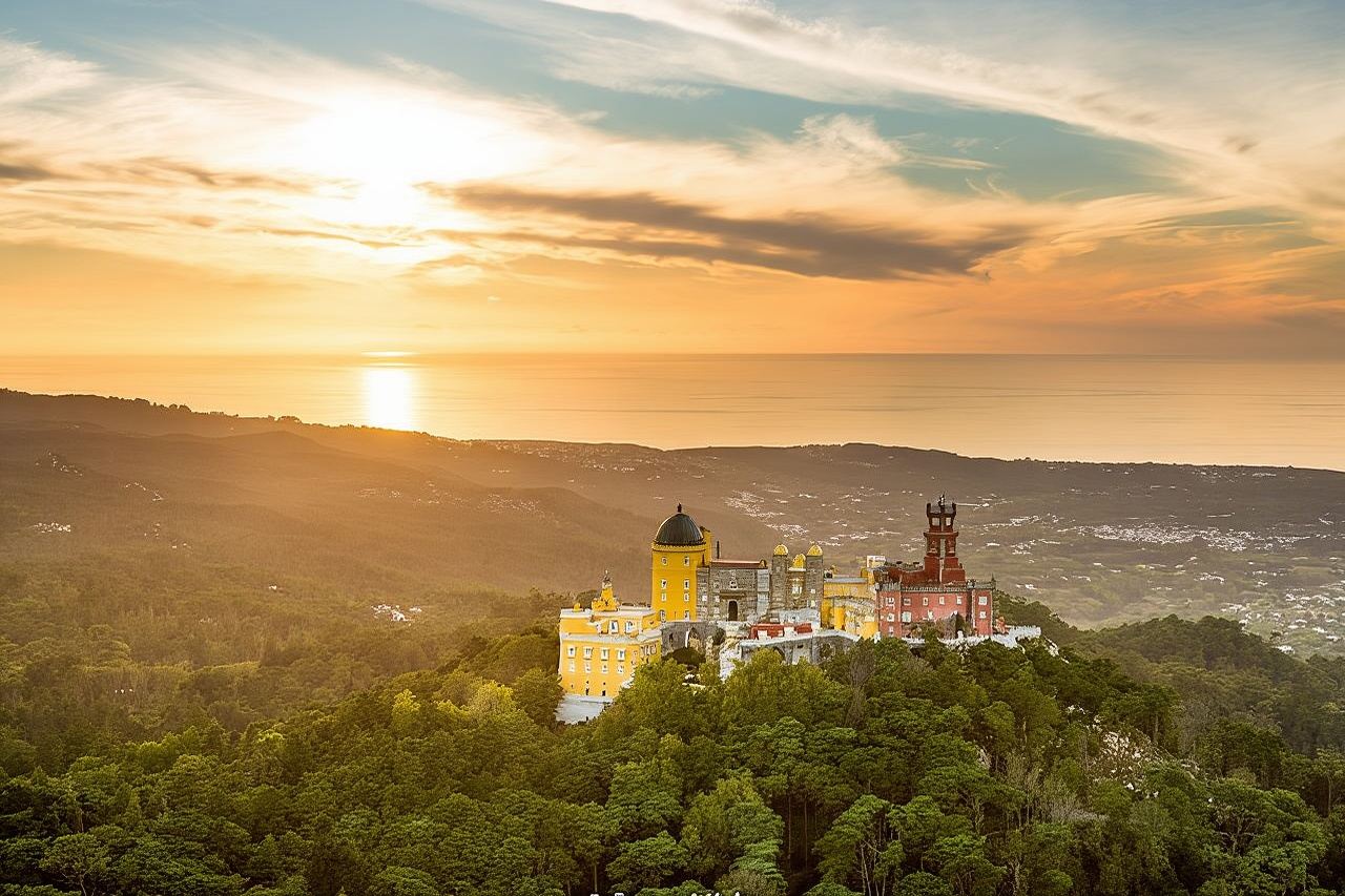 Tour privato di Sintra da Lisbona: Palazzi di Pena e Regaleira