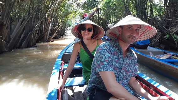Featured tour with 45 reviews: Mekong Delta Full Day Trip – My Tho & Ben Tre – Small Group Tour