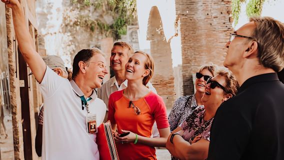 Herculaneum private walking tour with an archaeologist-guide