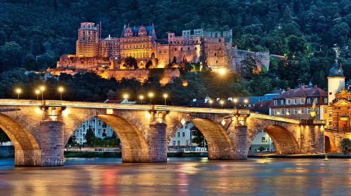 Private charter day tour to The Roman Forum, Frankfurt Cathedral, Goethe House, and Heidelberg Castle Day Tours