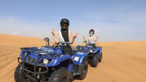 Dubai: Half-Day Quad Bike Safari, Camel Ride & Refreshment Day Tours 5