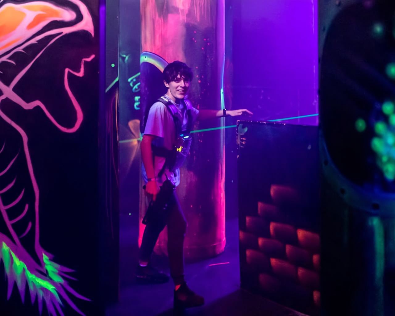 Aloha Amsterdam: Laser Tag Experience