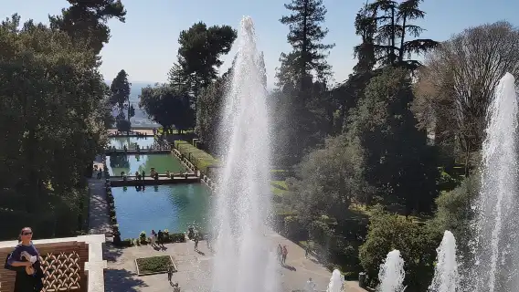 From Rome: Villa d'Este and Hadrian's Villa Tour with Lunch