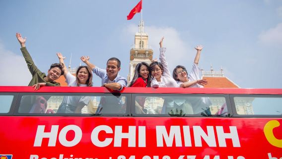 โฮจิมินห์ซิตี้: ทัวร์รถบัสชมเมืองแบบพาโนรามา