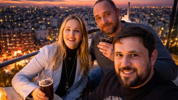 BUENOS AIRES: Avondreis – Verlichting van Buenos Aires + 1 drankje op een rooftopbar