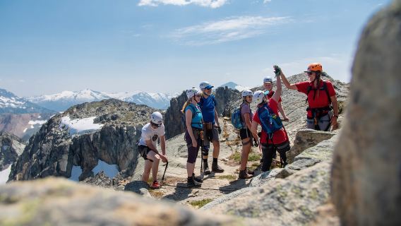 Whistler: Experiencia de escalada en la vía ferrata de la montaña Whistler