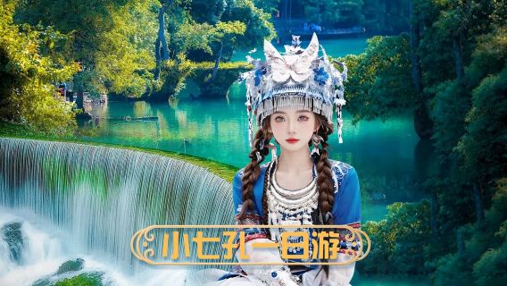 Lawatan Sehari ke Xiaoqikong Libo Guizhou & Tidak Masuk Kedai Beli-belah & Pilihan Kenderaan 2+1 & Perjalanan Selesa