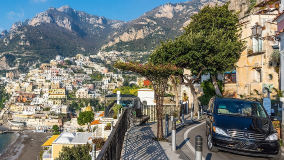 Shared Amalfi Coast by Minivan 8 pax Land Tour from Sorrento
