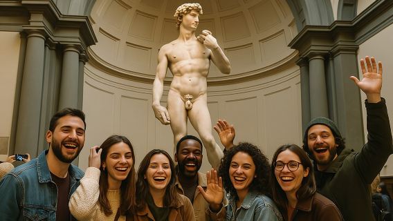 Visita guiada a la Galería de la Academia de Florencia: opciones compartidas, privadas y combinadas.