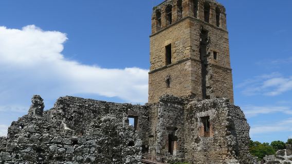 Archaeological Site. Admission ticket to Panama La Vieja