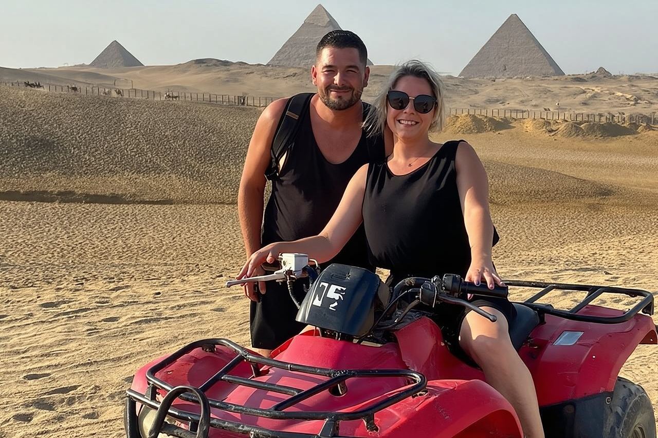 Tour privato di 60 minuti in quad dal Cairo o da Giza