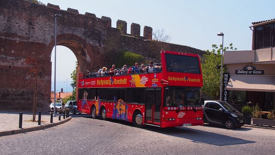 City Sightseeing hop-on hop-off bus tour of Thessaloniki