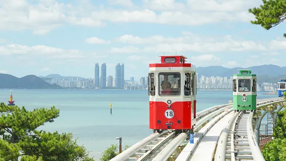 Busan Romantic Tour | Ganchon Fairy Tale Village Art Exploration×Haeundae Blue Line Seaside Adventure